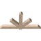Ekena Millwork Kennewick Smooth Timber Gable Bracket, Douglas Fir, 72"W x 36"H x 5 1/2"D x 5 1/2"F, 12/12 Pitch GBW072X36X0606KEN00SDF - alternate 5
